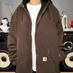 カーハート レインディフェンダー フードジップアップ