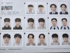 ATEEZ（エイティーズ・アチズ） 2024 シーグリ シーズングリーティング 証明写真 証明写真 ateez id photo