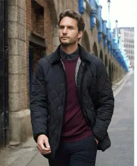 アクアスキュータム メンズ キルティング グースダウン ジャケット 95