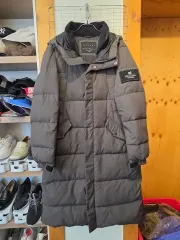 MILLET ミレー ダウンジャケット ロング丈 100 カーキ