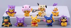 ポケットモンスター ピカチュウ コスプレ 未開封 フィギュア 9種 SET セットでまとめ売り