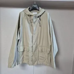 UNIQLO メンズ コットン パーカ ベージュ