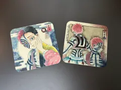 鬼滅の刃 猗窩座 原画 コースター