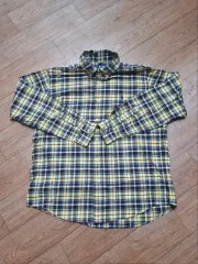ポロラルフローレン イェロー CHECK シャツ
