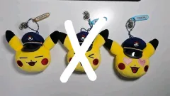 ポケットモンスター プサンポップアップ駅長ピカチュウマスコットコレクションぬいぐるみキーホルダー