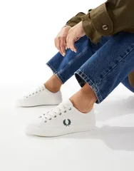 フレッドペリー レディース シューズ スニーカー Fred Perry baseline sneakers WHITE ホワイトのサムネイル