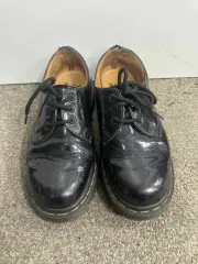 DR. MARTENS 1461 ペイデント ラムパー ブラック 3ホール シューズ