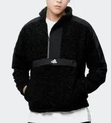 アディダス フリース ハーフジップアップ
