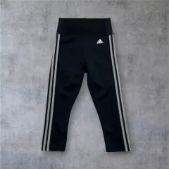 アディダス adidas ブラック ハイウエスト 7 8分 レギンス XS