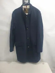 ロロ・ピアーナ コート ストームシステム ジャケット ネイビー 52