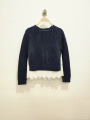 GapKids レイヤード ニット XL (12歳)