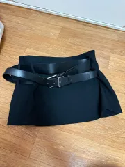 ザラ 검정コットン スカート