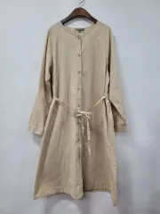 SHOO ベージュ ロングシャツ ONE PIECE