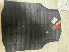 LANDAS 란다스 軽量ダウンベスト ブラック