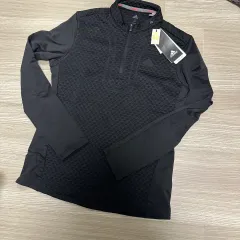 アディダス ハーフジップアップ ゴルフウェア ランニングウェア 機能性 Tシャツ