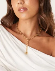 アクセサライズ レディース アクセサリー ネックレス・チョーカー・ペンダントトップ レース Accessorize z tbar heart necklace in 14kt gold plated GOLD ゴールド