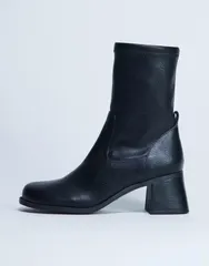 トップショップ レディース シューズ ブーツ・レインブーツ アンクル ブーツ ヒール Topshop Niamh block heel ankle boots Black ブラックのサムネイル