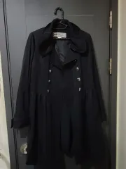 レディース ブラック コート M