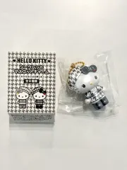 (未開封) Sanrio HELLO KITTY 誕生日 モノクロ ガール マスコット キーホルダー