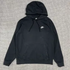 NIKE ブラック 起毛 フーディー(XL)