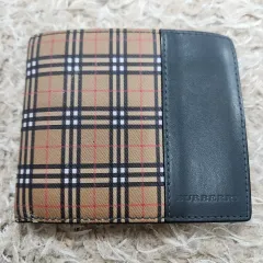 (ヴィンテージボックス) バーバリー 正規品 ブランド メンズ 二つ折り財布