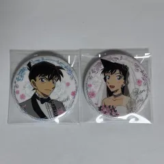 名探偵コナン 新蘭 缶バッジ