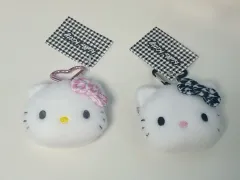 Sanrio) HELLO KITTY ハウンドトゥース CHECK カラビナ コインケース/ポーチ