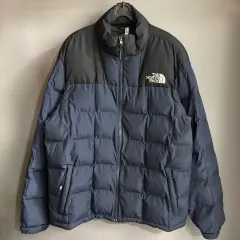 THE NORTH FACE ザノースフェイス メンズ ダウン アウター XL (105) ネイビー