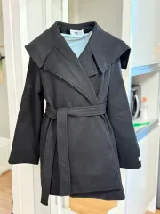 新品 秋冬 ビック襟 ジャケット 55-77サイズ