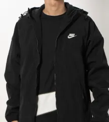 2XL NIKE 起毛 フーディー フードジップアップジャケット ウィンドブレーカー FB8619-010