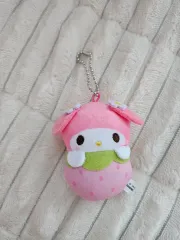 サンリオ(Sanrio) マイメロディ(My Melody) いちご キーホルダー ぬいぐるみ ガチャ