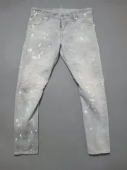 30 正規品 DSQUARED2 グレーウォッシュ セクシーツイストジーンズ