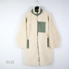 8128 TOPTEN10 キッズ/男の子/ロング丈 ボア ジップアップ/150