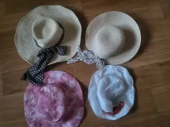 帽子4点まとめ (麦わら帽子 LOUIS CASTEL など)