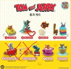 トムとジェリー レトロTVガチャ + マクドナルド ハッピーセット 85周年 トムとジェリー おもちゃ 6種