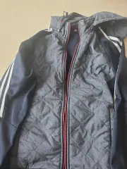 エアウォーク キルティング フード ジップアップ ジャケット