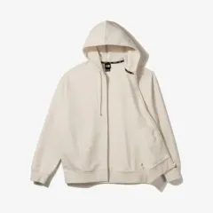 XL)NEW ERA ジップアップフーディー オートミール