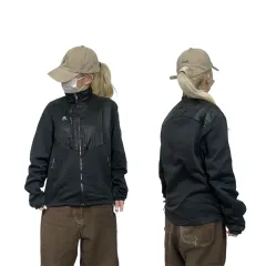 ナイキ acg ブラック フリース 起毛 ボア ジャケット S