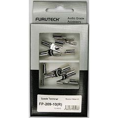 FURUTECH FP-201(R) ロジウムメッキネジ止めYラグ(4本1組) - メルカリ