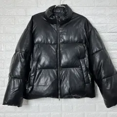 ムシンサスタンダード シンセティック パファー ショートダウン ジャケット ブラック 2XL