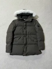 C.P. COMPANY シーピーカンパニー メンズ シープスキン フーディー ダウン ジャケット 46 S