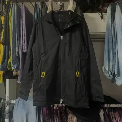 95 アディダス アディピュア ブラック ウィンドブレーカー ジャケット ウィンドストッパー ジャージ