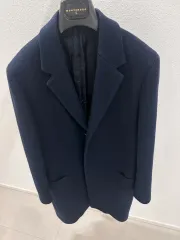 セオリー ネイビー ウールコート XL