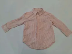 ポロ ラルフローレン キッズ ストライプ 3/3T