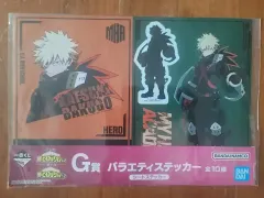 新品) 僕のヒーローアカデミア g賞 爆豪 勝己 ステッカー 僕のヒーローアカデミア