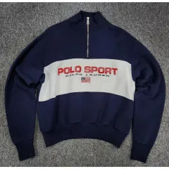 ポロラルフローレン ポロスポーツ プルオーバー ハーフジップアップ XS