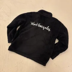 マークゴンザレス ブラック フリース ジップアップ