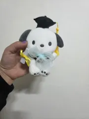サンリオ 卒業 ポチャッコ ぬいぐるみ キーホルダー (新品)