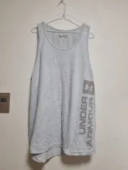 アンダーアーマー メンズ ノースリーブ Tシャツ XXL グレー