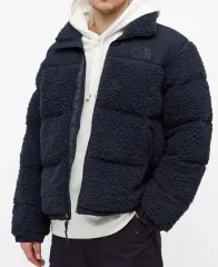 THE NORTH FACE ザノースフェイス シェルパ ボア ヌプシ ダウン ネイビー xl 新品